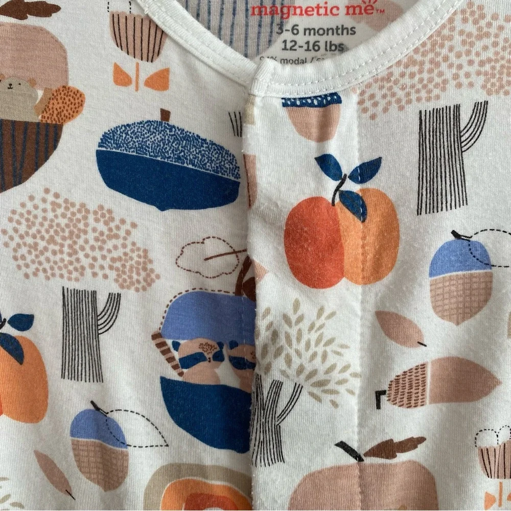 Magnetic Me Hide N' Squeak Modal Magnetic Footie 3-6 months